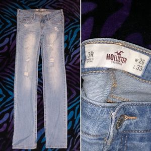 Hollister straight leg jeans